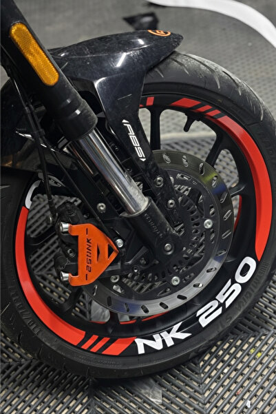 Banxtre CFMOTO NK250 için Kırmızı Renk Kalın Kesikli NK250 Yazılı 16 Parça Ja...
