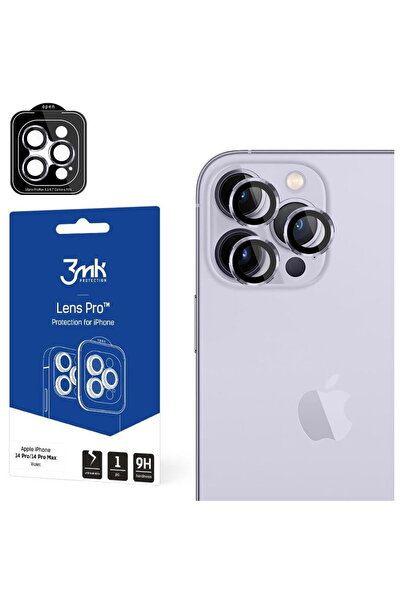 3MK Lens Protection Pro Folie protectie pentru iPhone 14 Pro Max / 14 Pro, Tr...