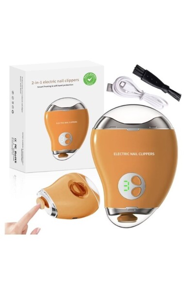 WDA Automatic Electric Nail Clippers with LED Light & Nail File, 3 Speeds LCD...