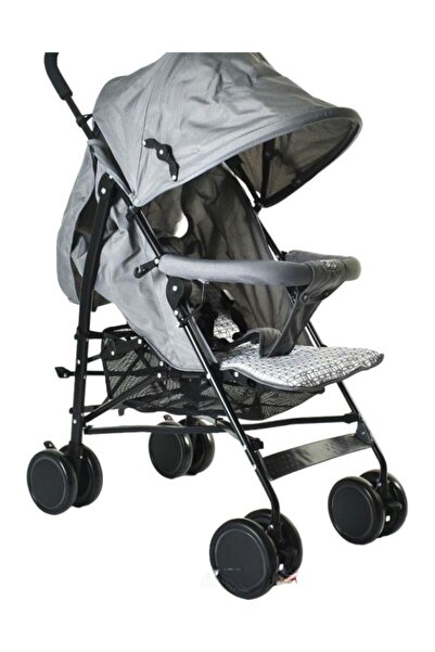 Null Rally Lightweight Foldable Baby Stroller with Adjustable Canopy Reclinin...