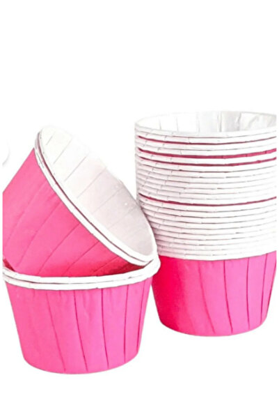 pratikpastacılık Black 50-Piece Cake Mold 6.5x4 Cm Hard Cardboard Muffin Mold...