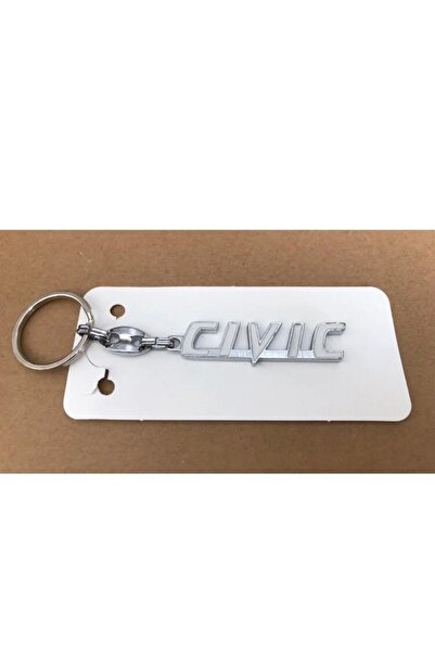CİHAN GROUP Honda Civic Fc5 Fd6 Fb7 Keychain Metal Bidirectional 1 Piece Whit...