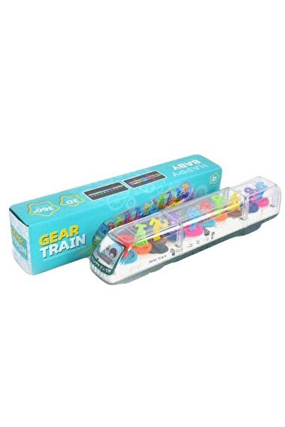 Generic Unbreakable Transparent Gear Train Toy