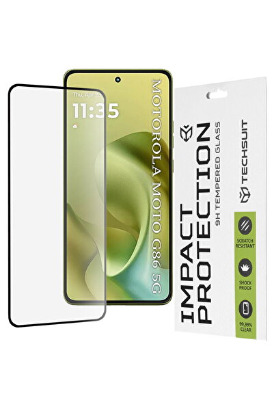 Techsuit Folie pentru Motorola Moto G86 - 111D Full Cover / Sticlă cu adeziv ...