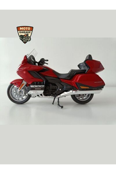 MotoGarage Honda Goldwing Kırmızı 1:12 Diecast Motosiklet Model
