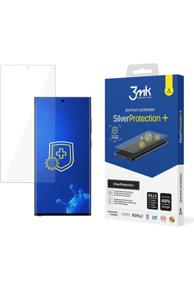 3MK Folie de protectie Ecran Silver Protect+ pentru Samsung Galaxy S24 Ultra ...