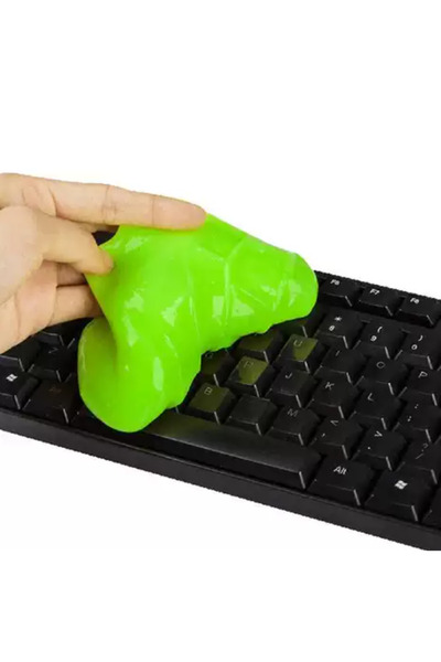 zola Slime gel for cleaning dust, crumbs, dirt from hard-to-reach places, sil...