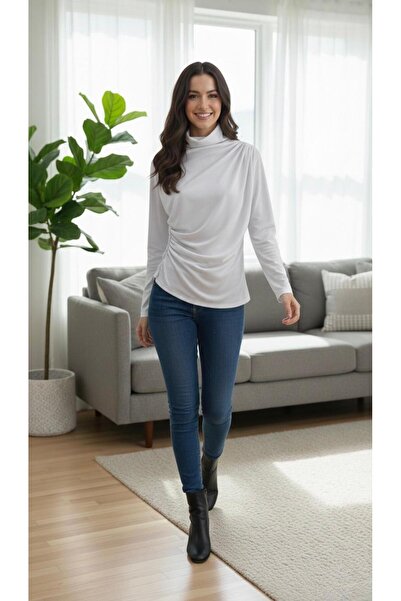 THEBEK Women's Fashion Body Badi Super Quality White