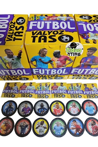 NURDAY Football Valyoz Taso Set 50 Pieces |   Mini Toy and Candy Gift Set