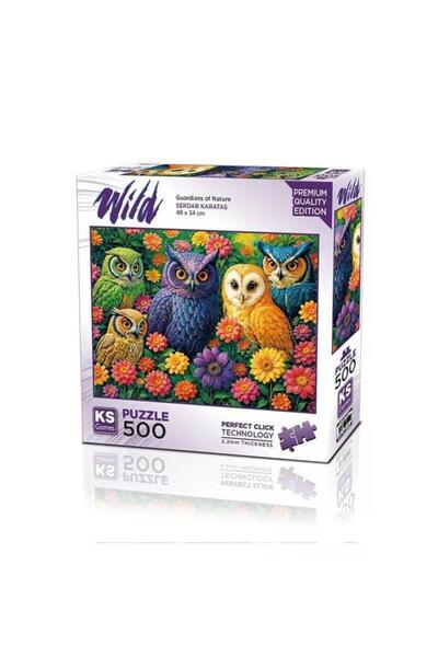 Ks Games لغز من 500 قطعة: حراس الطبيعة