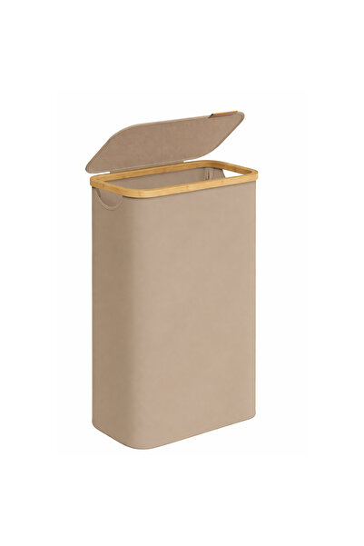 SONGMICS Slim Laundry Hamper for Narrow Spaces, Removable Bag, 65 Liters, 42x...