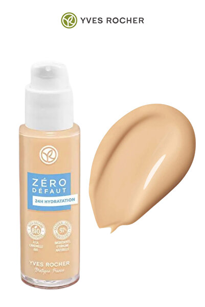 Yves Rocher High Coverage Semi-Matte Flawless Skin Foundation Moisturizer Veg...