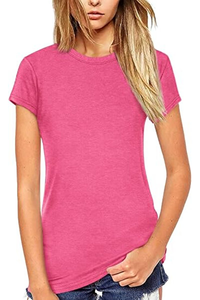 Beluring Women's summer T-shirt, Pink L