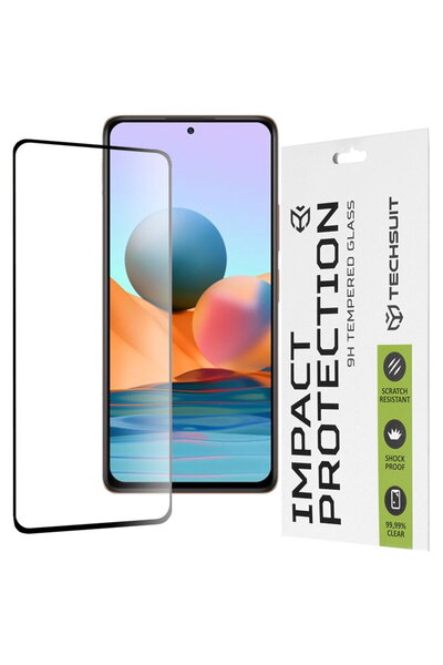 Techsuit Foil for Xiaomi Redmi Note 10 Pro / Note 10 Pro Max - 111D Full Cove...