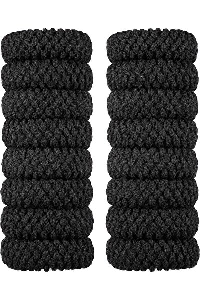 WILLBOND 16 τεμάχια χοντρές Βαμβάκι κορδέλες μαλλιών χωρίς ραφές, Βαμβάκι κορ...