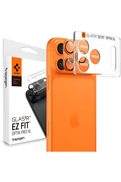Spigen Folie Camera pentru iPhone 17 Pro (set 2) - Glas.tR Optik EZ Fit Pro -...