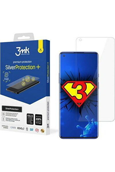 3MK Silver Protect+ OnePlus 8 Pro Folia Antymikrobowa montowana și mokro