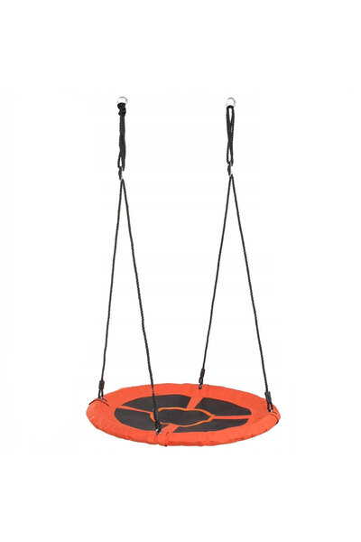 SERSIMO Leagăn cuib G-Line, 100 cm, înălțime reglabilă, 150 kg, portocaliu negru