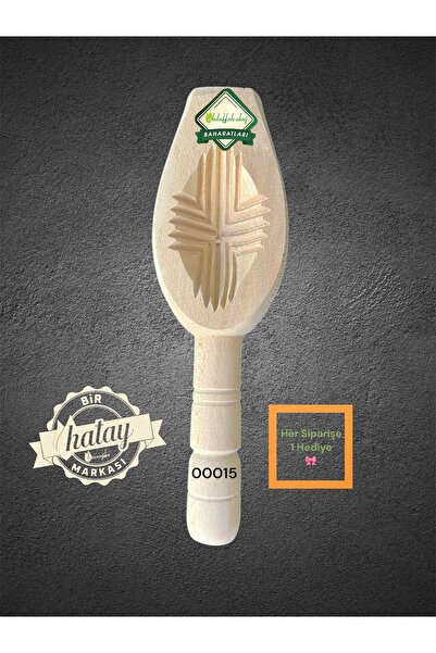 FeyzaDesign Hatay Yöresi Doğal Ahşap Pasta ve Kerebiç Kalıbı, El Yapımı, Daya...