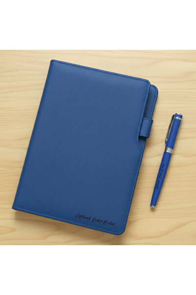 ertal hediyelik Kişiye Özel İsimli Ajanda Not Defteri Roller Kalem