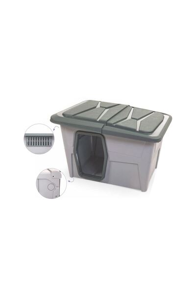 Mps CAGE FOR DOGS AND CATS BARAKA MEDIUM 93x73x60(h)cm