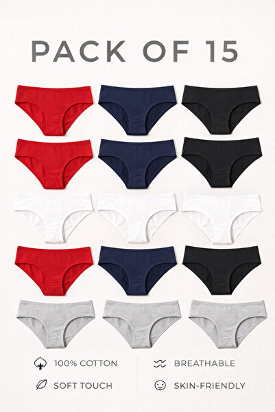 Yohannes Club Women'S, Cotton-Pack Hipster Basic Slip Panties, High Quality C...