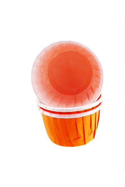 pratikpastacılık Black 50-Piece Cake Mold 6.5x4 Cm Hard Cardboard Muffin Mold...