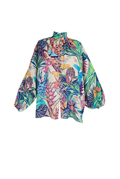 MANOTRES Butterfly Shirt