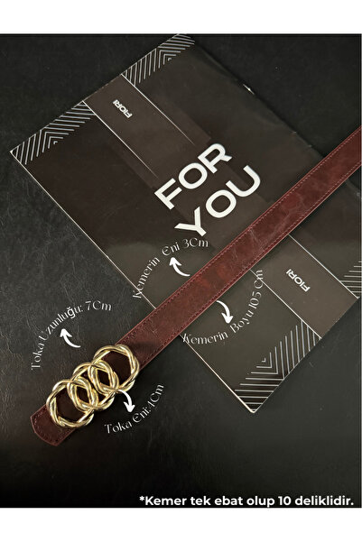 Fiori Women's Trouser Belt, Jacket Belt, Dress Belt, Shirt Belt with United R...