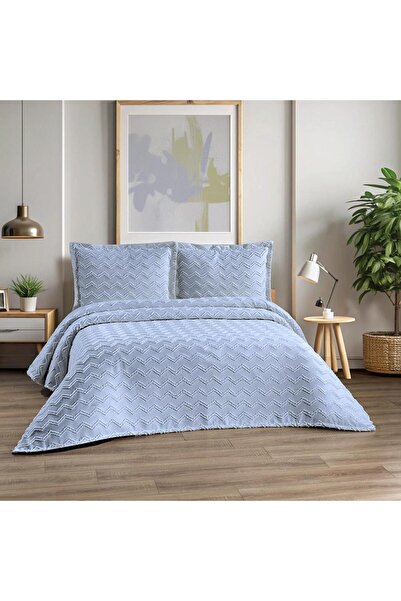 Per Class Dia Bella Double Pique Bedspread Set Zigzag