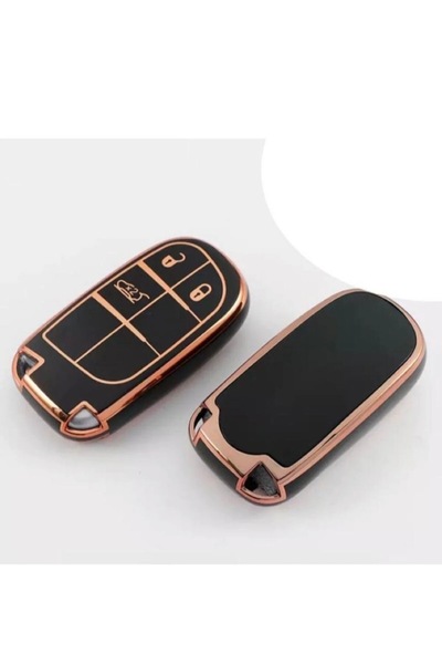 CİHAN GROUP Fiat 500 X 5001 Egea Cross Smart Luxury Key Case Black See Image 2