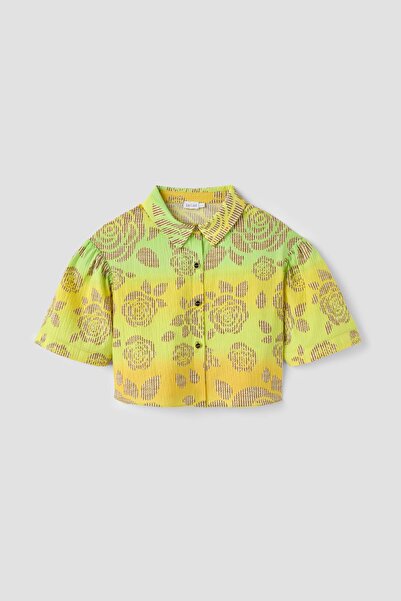 Lia Lea Bluză galbenă pentru fete BG Store