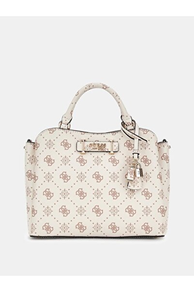Guess حقيبة يد سيليا 4G بشعار الفاوانيا