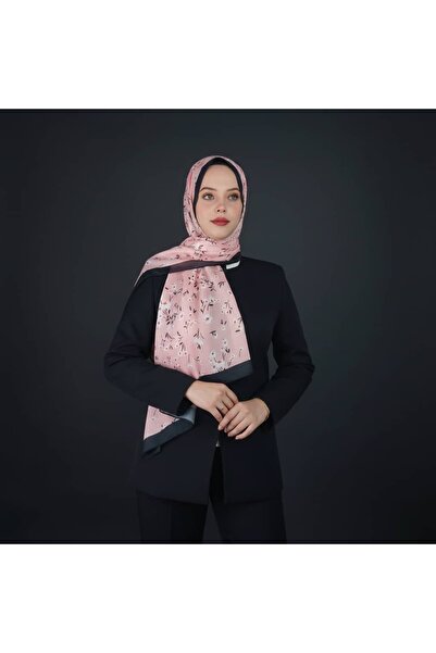 TAMA Papatya Desen Pembe Şal