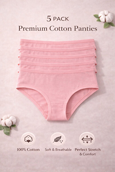 Yohannes Club Chiloți Hipster basic SLİP pentru femei, bumbac perechi, respir...