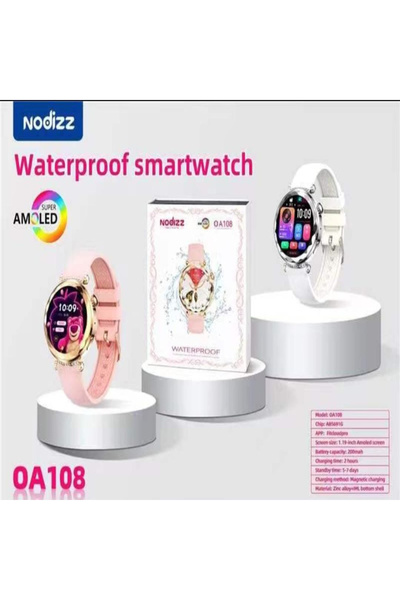 nodizz Stylish Waterproof Smartwatch