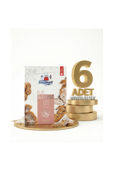 Sinangil Plus Glutensiz Un 6x500 Gr