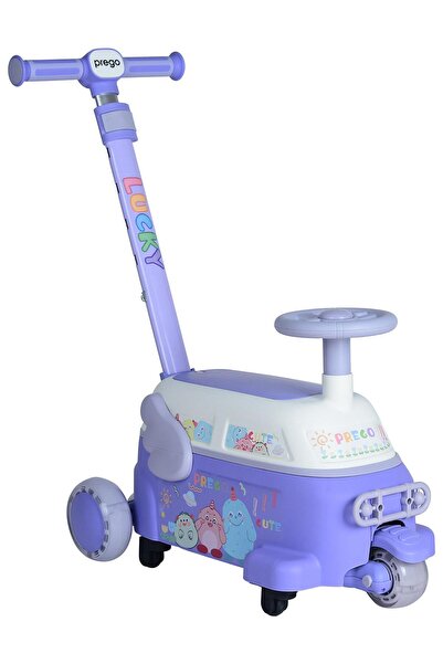 PregoToys سكوتر بريجو تويز لاكي - ليلك ستاندارت