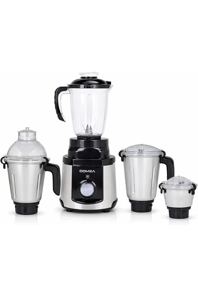 DOMEA 4-in-1 Mixer Grinder, 1000W High-Power, 100% Copper Motor, Stainless St...