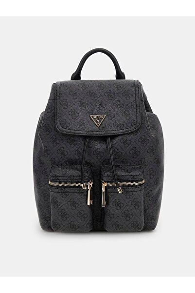 Guess حقيبة ظهر صغيرة بشعار مانهاتن 4G