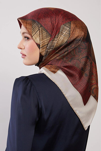 Levidor Crystal Scarf D5 Black Burgundy