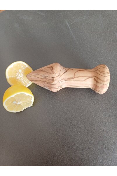FeyzaDesign El yapımı zeytin ağacı limon sıkacağı, doğal ve şık tasarım