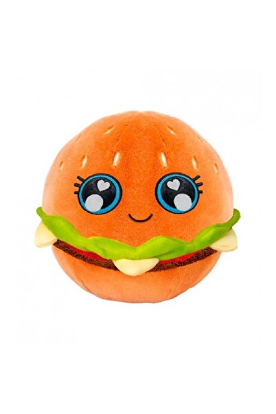 Biggies Jucarie gonflabila Burger, 22 cm minge pufoasa cu pompa