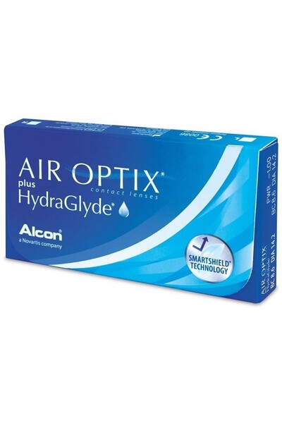 Alcon Air Optix plus HydraGlade (3 buc). Dioptrie +1.50 Tip Purtare Lunară