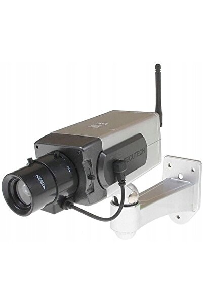 zola Fake video camera, with flashing red LED, 15.5x6.5 cm, grey