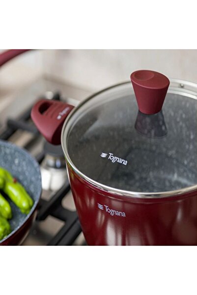 Tognana Extra 24cm Saucepan with Lid - Non-Stick Induction Cookware with Anti...