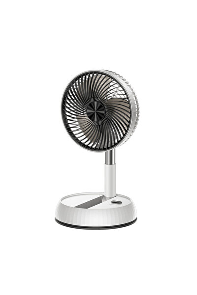 Yesido Portable Fan with Telescopic Arm YF11, 6000mAh, White