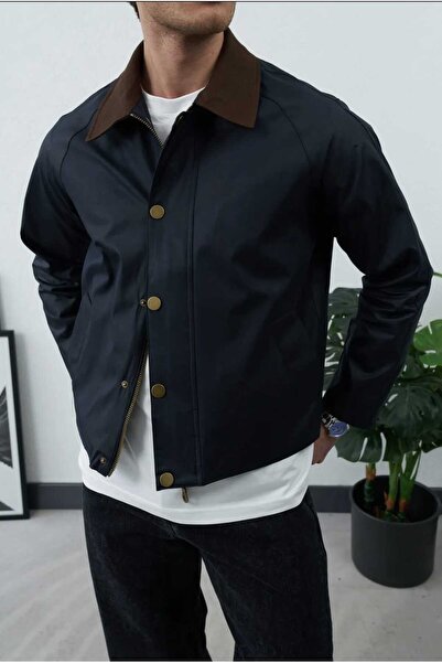 Wonraces Men's Comfortable Fit Premium Collar Detail Inner C Pocketed a Lined...