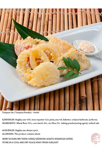 WELNA 🥢 Tempura Unu 1 kg | Çıtır Tempura Un Karışımı | Japonya Mutfağından Otantik Lezzet