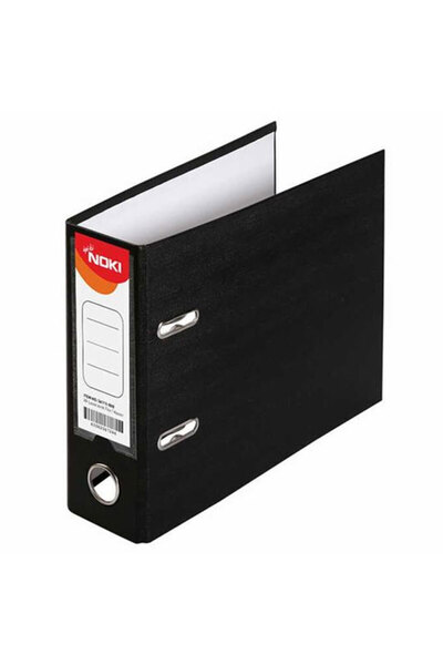 Noki Dosar laminat cu pârghie A5 7,5 cm negru